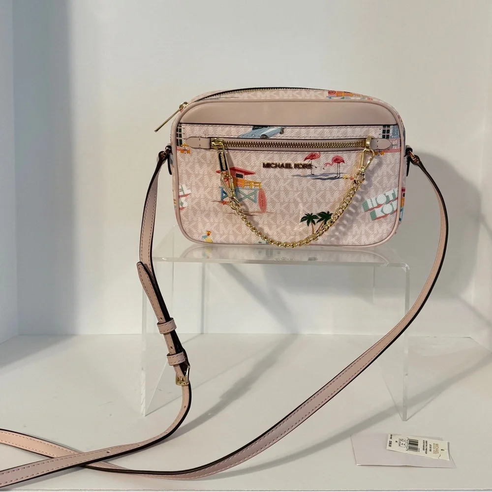 Michael Kors Jet Set Large EW Chain Crossbody - Picture 2 of 10